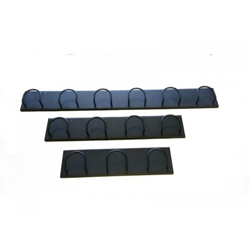 PERCHERO DE PARED SIE 612-N 6-COL.NEGRO