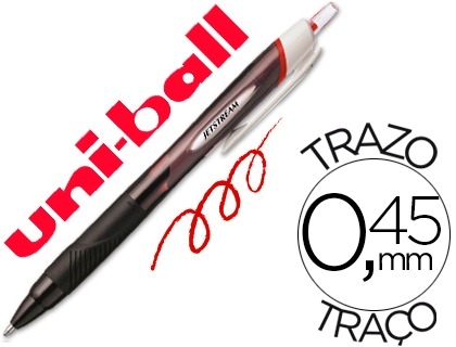 BOLIGRAFO UNI JETSTREAM SP.SXN-150E ROJO