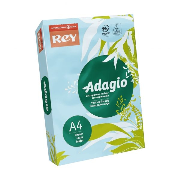 PAPEL ADAGIO A4/80 AZUL CELESTE48 156225