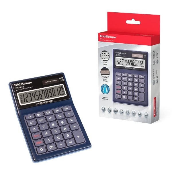 CALCULADORA SOBREMESA 12D EK WC612 40612