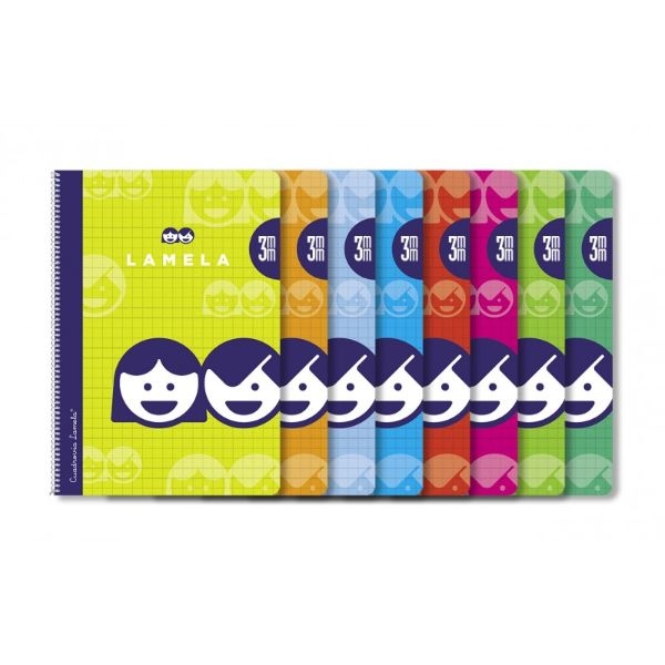 CUADERNO LAMELA 07003 BASICO 4º 40H C3mm
