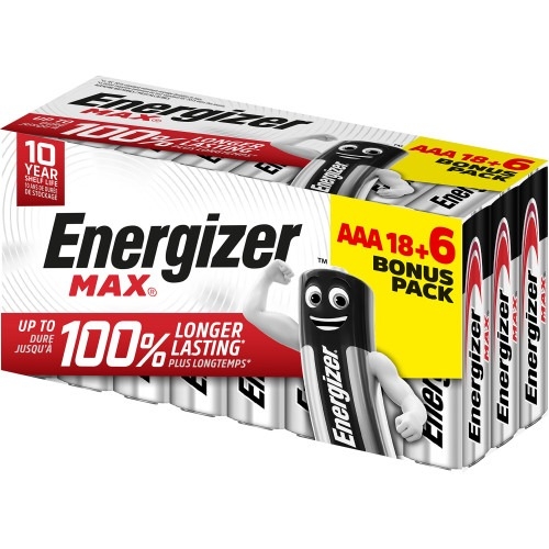 PILA ENERGIZER MAX AAA/LR03 P24 E3035132