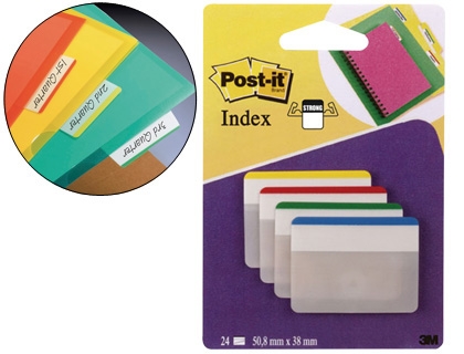 INDEX POST-IT RIGIDO 686F-1 50,8x38 GRAN
