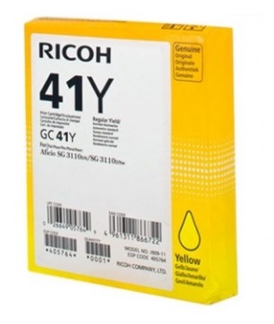 ORIGINAL RICOH TONER 405764 GC41Y AMARIL