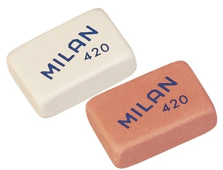 GOMA DE BORRAR MILAN 73082/420 OFICINA,U