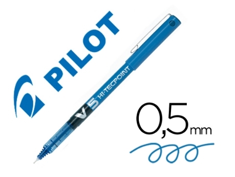 ROTULADOR PILOT V5 AZUL BX-V5-L