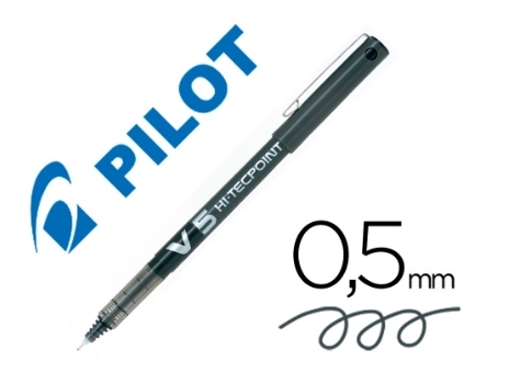 ROTULADOR PILOT V5 NEGRO BX-V5-B