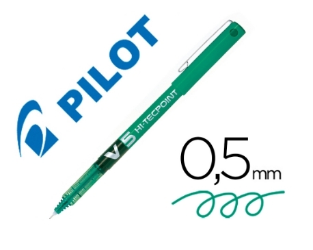 ROTULADOR PILOT V5 VERDE BX-V5-G