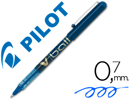 ROTULADOR PILOT VBALL 07 AZUL BL-VB7-L
