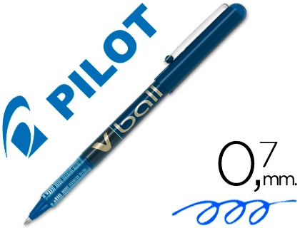 ROTULADOR PILOT VBALL 07 AZUL BL-VB7-L