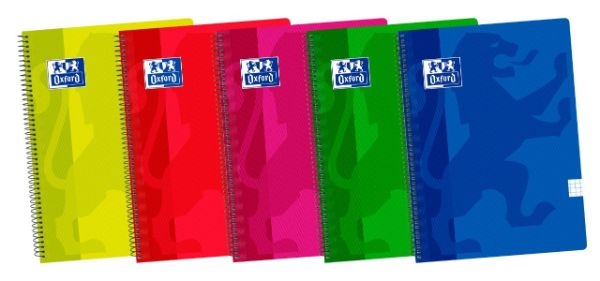 CUADERNO OXFORD 400117192 Fº/80/CP-5 PLA