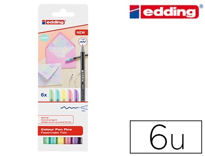 ROTULADOR EDDING 155693/1200-6-S C/6un s