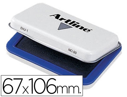 TAMPON Nº1 ARTLINE 67x106mm AZUL 9695/1A