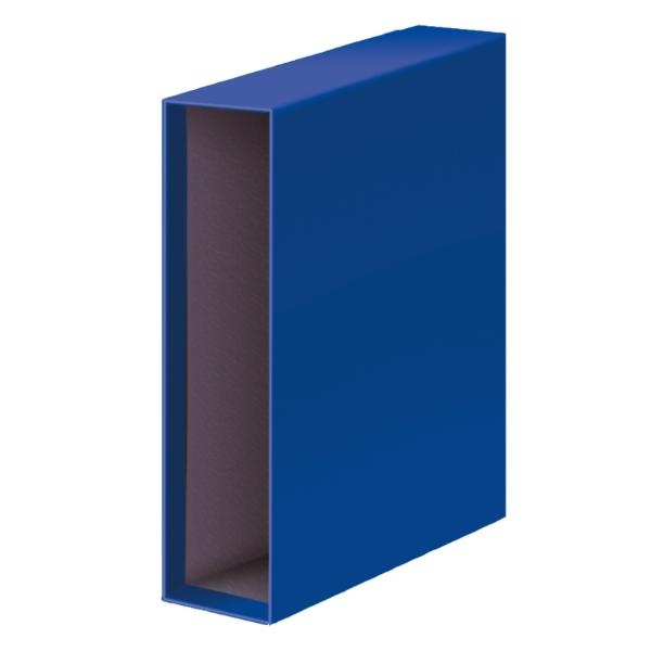 CAJETIN ARCHIV.DOHE A4 ANCHO AZUL 9090
