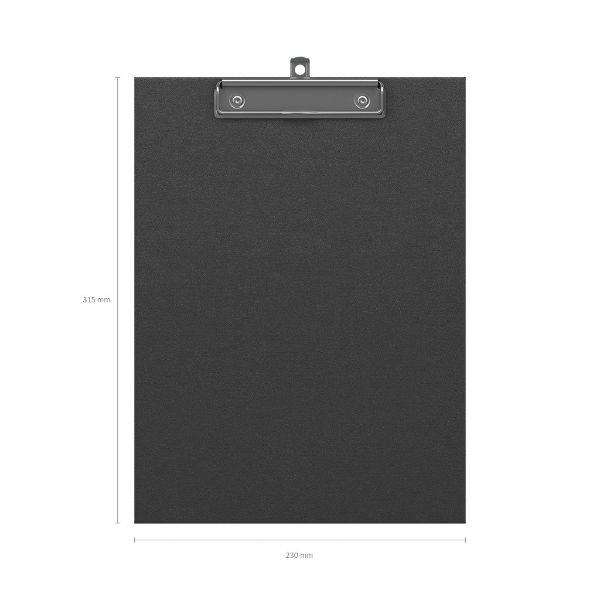 CARPETA CLIP SUPER.PLAST.NEGR.533305-754