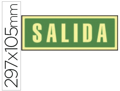 PICTOGRAMA SYSSA 76046/9030F SEÑAL SALID