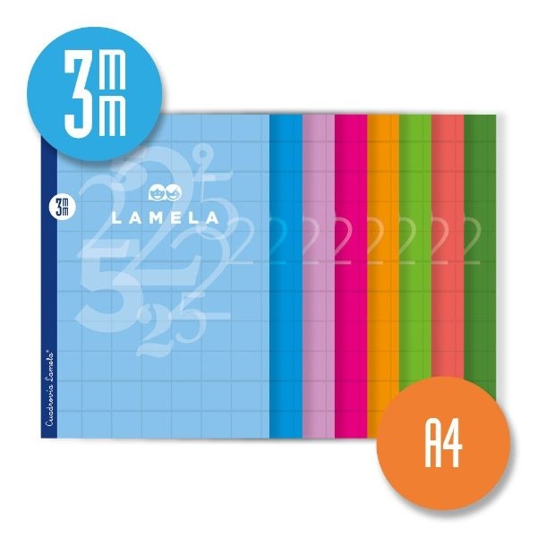 LIBRETA LAMELA 751455-06A4003  A4 - C 3 