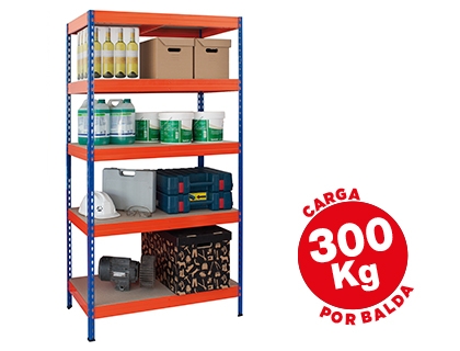 ESTANTERIA METALICA 58566/ STABIL 100/50