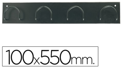 PERCHERO PARED 4-COLG.SIE 23262/611-N