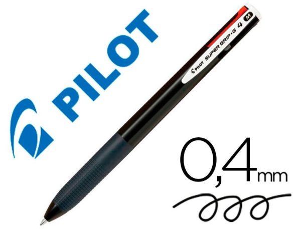 BOLIGRAFO PILOT SUPER GRIP 159896/NSG4N