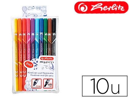 ROTULADOR HERLITZ 67992/11367232 B/10un