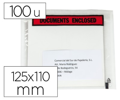 DOCUFIX QC 125x110 156168/KF11298 C/100u