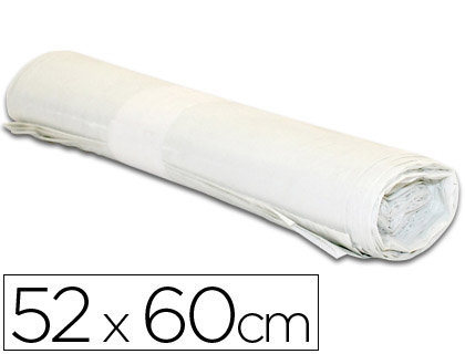 BOLSA BASURA 52x60 BL.59926/10020204 20u
