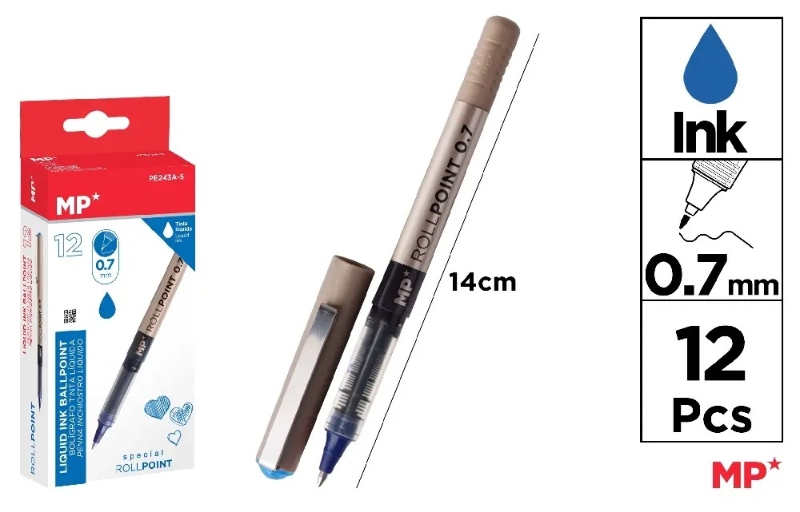 BOLIGRAFO G7 TINTA AZUL MP PE243A-S