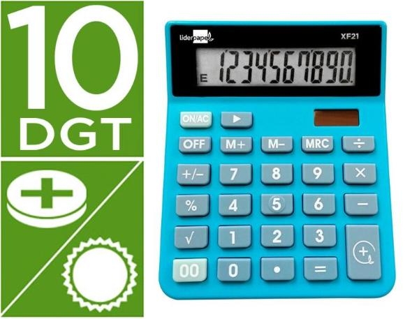 CALCULADORA SOBREM.10D LD 163486/XF21 AZ