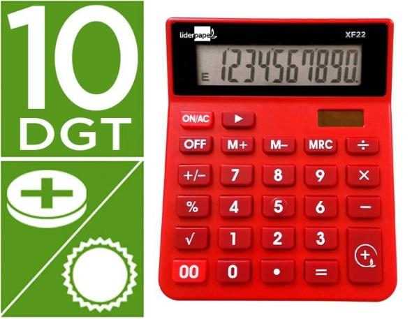 CALCULADORA SOBREM.10D LD 163487/XF22 RJ