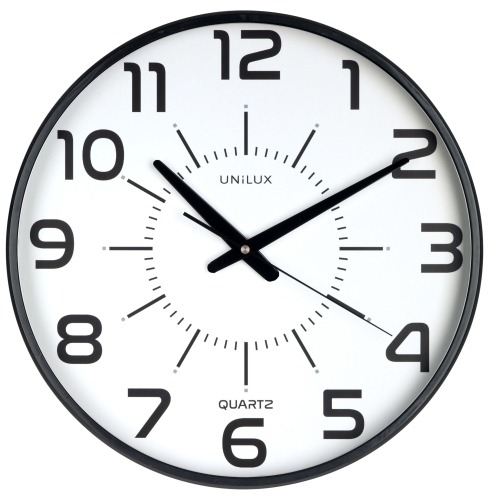 RELOJ DE PARED UNILUX MAXI NEG.400094487