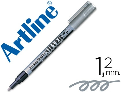 ROTULADOR ARTLINE 12173/EK-990 PL PLATA