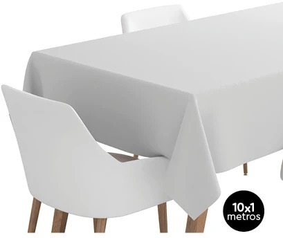MANTEL PAPEL BLANCO 1x10mt 297836-3102 R