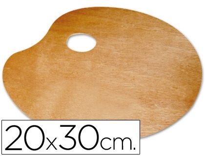 PALETA MADERA LD OVALADA 43012/A15442