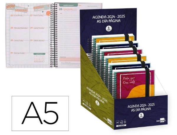 AGENDA ESCOLAR 24-25 A5/1DP LD 169779