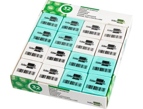 GOMA LIDERPAPEL 6168/ER13 CUADRADA MIGA 