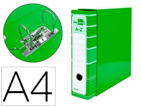 ARCHIVADOR LD A4 L75 VERD.RAD.32074/AZ17