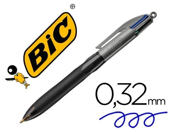 BOLIGRAFO BIC 4-COL.49330/8922931 GRIP N