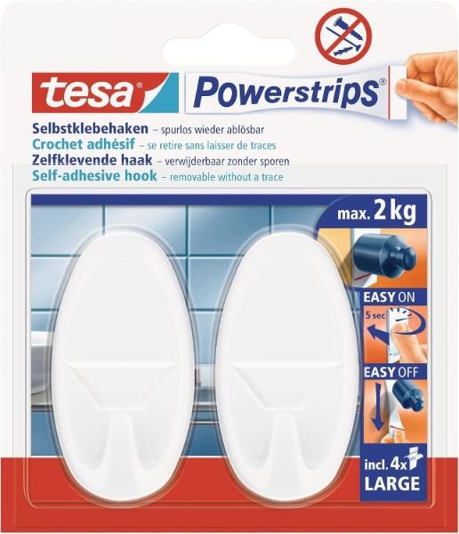 GANCHO ADHESIVO TESA 58013 PACK 2
