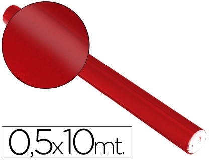 PAPEL METALIZ.ROJO 05x10 SADIPAL 5661 RO