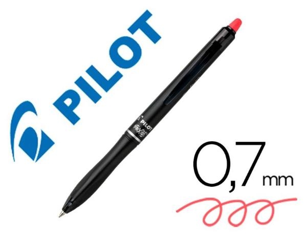 BOLIGRAFO PILOT FRIXION PLUS RETRAC.ROJO