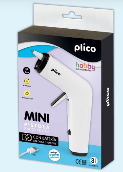 PISTOLA TERMOFUSIBLE PLICO BATERIA 1660