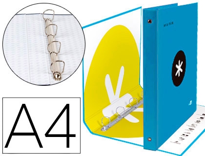 CARPETA A4-4A-40 LD AZUL 79317/KA34