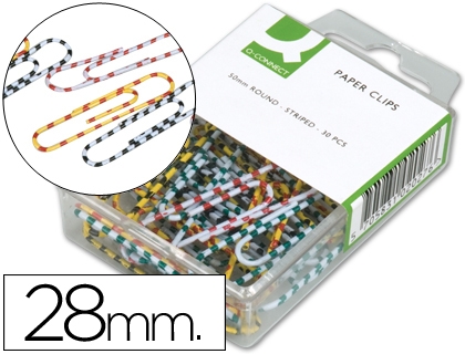 CLIPS COLORES QC 28mm 28727/KF02024 C100