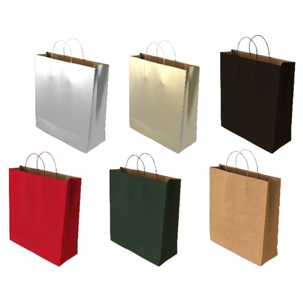 BOLSA KRAFT ROJA 32x24x10 GRAF.60321751