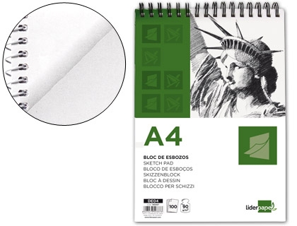 BLOC DIBUJO LD A4/100H SR 50337/DE04