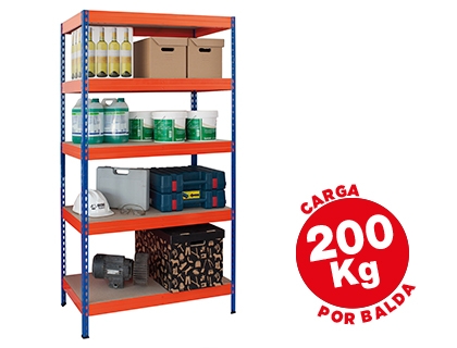 ESTANTERIA METALICA 58565/STABIL 90/45