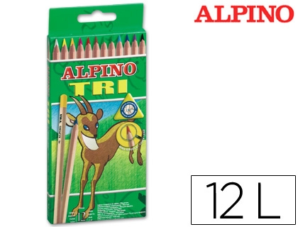 LAPICES COLORES ALPINO 43410/AL000128 CA