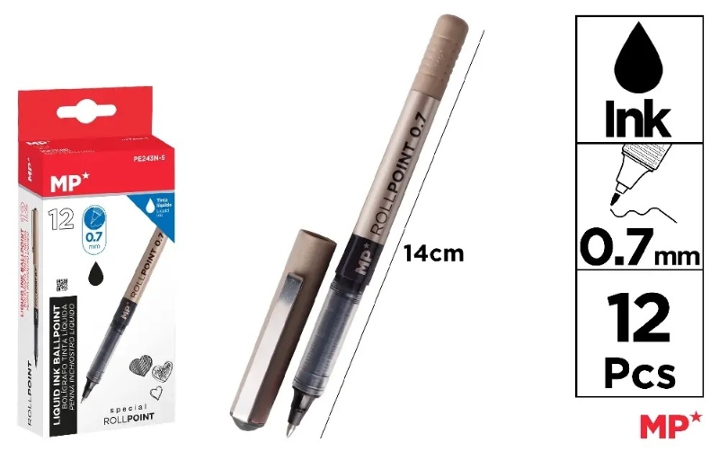 BOLIGRAFO G7 TINTA NEGRO MP PE243N-S
