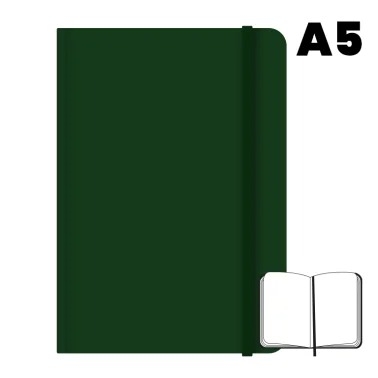 LIBRETA CAMPUS A5 LISO VERDE OSCU.003530